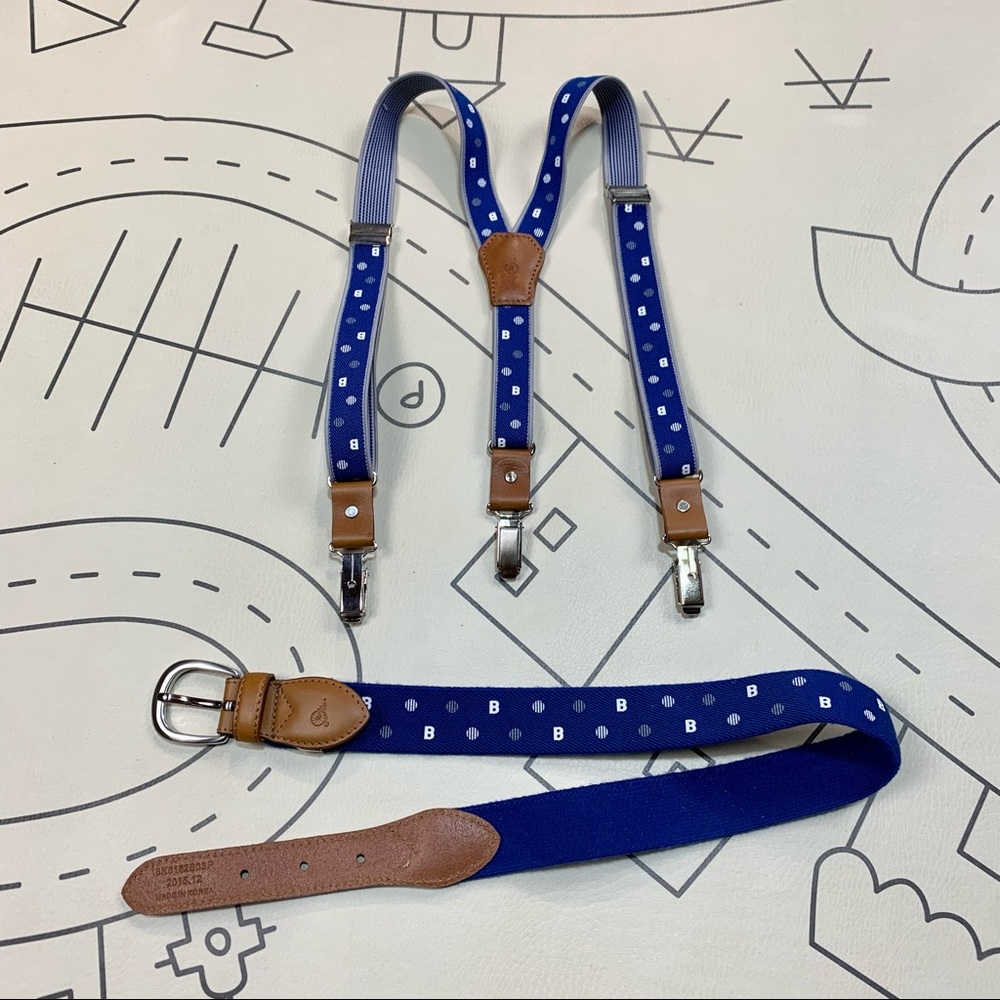 BeanPole Suspender & Belt Set